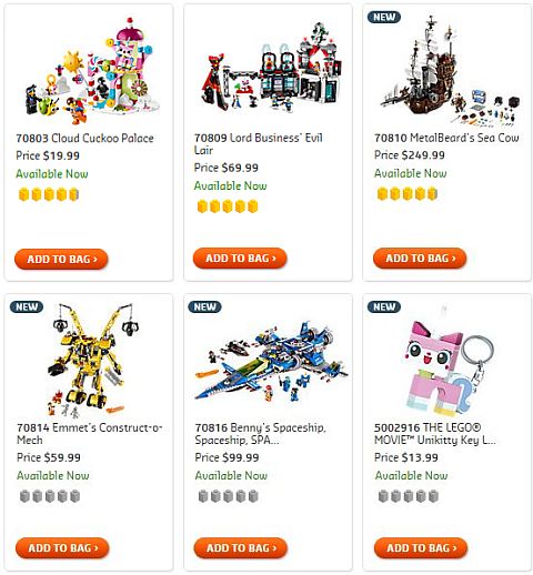 Shop The LEGO Movie Sets with Unikitty