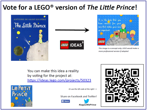 Vote for LEGO The Little Prince