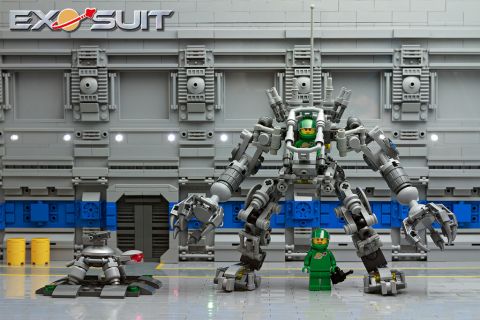 LEGO Exo Suit Set with Background