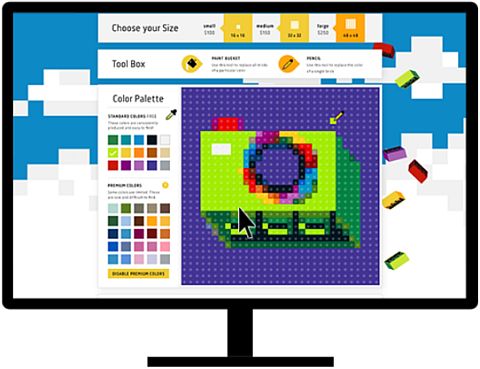 LEGO Mosaic Software by Brick-A-Pic