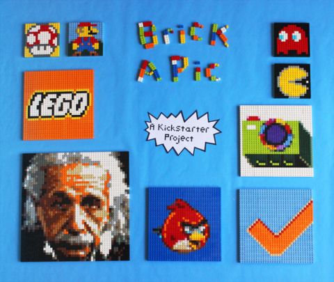 LEGO Mosaics by Brick-A-Pick