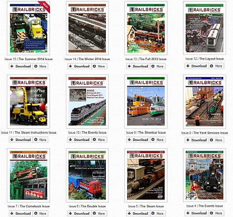 LEGO Train Magazine Railbricks