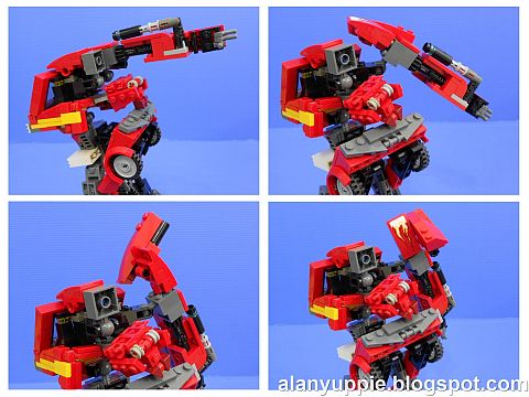 LEGO Transformers Ironhide Details