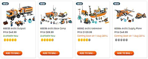 Shop LEGO City Arctic