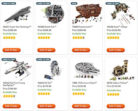 Shop LEGO Star Wars