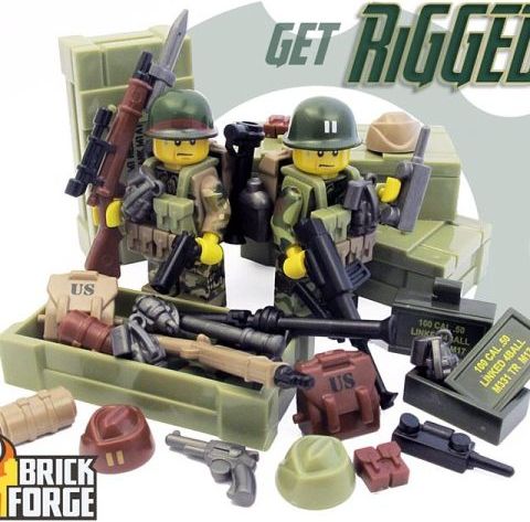 Custom LEGO Military Accessories by BrickForge 1