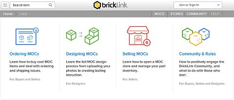 LEGO BrickLink MOC Shop