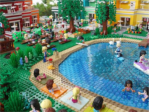 LEGO Friends Holiday Center by Anne Mette
