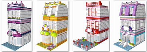 LEGO Friends Modulars by Kristel