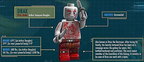 LEGO Guardians of the Galaxy Drax