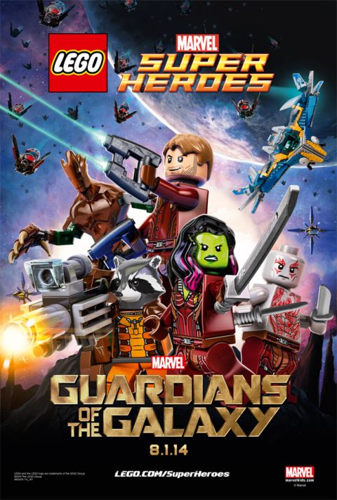 LEGO Guardians of the Galaxy Poster