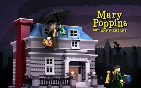 LEGO Ideas Mary Poppins by nicktierce