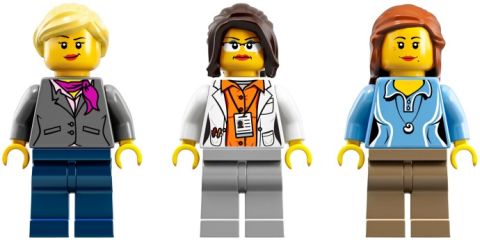 LEGO Ideas Research Institute Minifigures