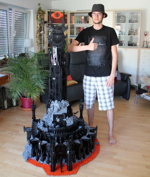LEGO Lord of the Rings Barad-Dur by Kevin Walter