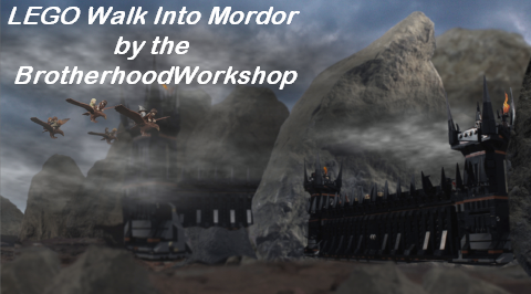 LEGO Lord of the Rings Walk Into Mordor by The Brotherhood Workshop