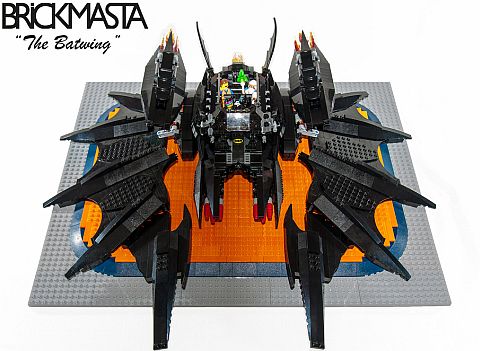 The LEGO Movie Batwing by BrickMasta