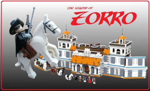 LEGO Legend of Zorro by Reekardoo