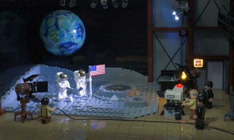 LEGO Moon Landing Stage by Brian Williams