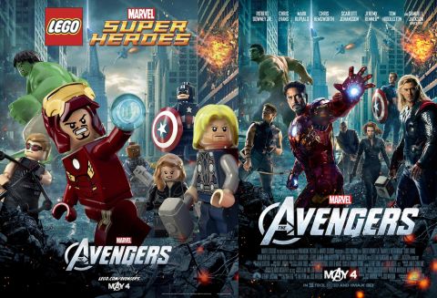 LEGO The Avengers Movie Poster