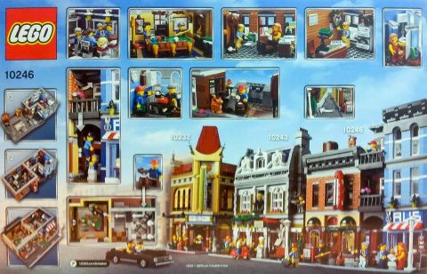 #10246 LEGO Detective's Office Back