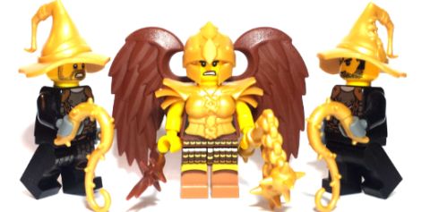 LEGO Customizer BrickWarriors Gold Accessories