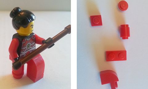 LEGO Minifigure Dynamic Posing