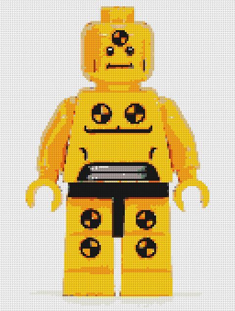 LEGO Mosaic by BrickIt LEGO Dummy