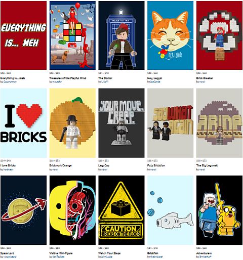 LEGO T-shirts by Design by Humans 2