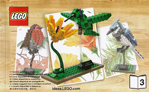 #21301 LEGO Ideas Birds Hummingbird