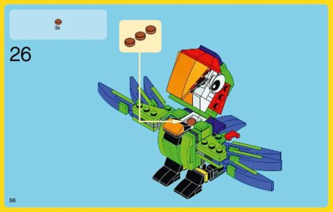 #31031 LEGO Creator Parrot