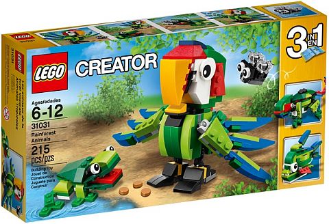 #31031 LEGO Rainforest Animals Box