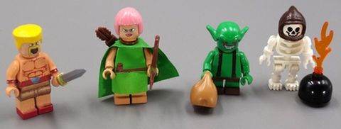 LEGO Clash of Clans Minifigs