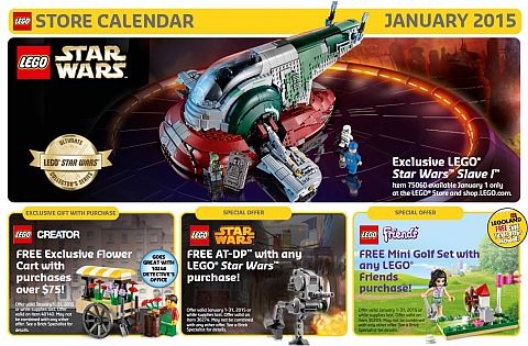 LEGO January Calendar