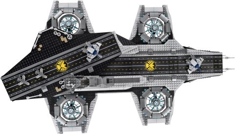#76042 LEGO SHIELD Helicarrier Overview