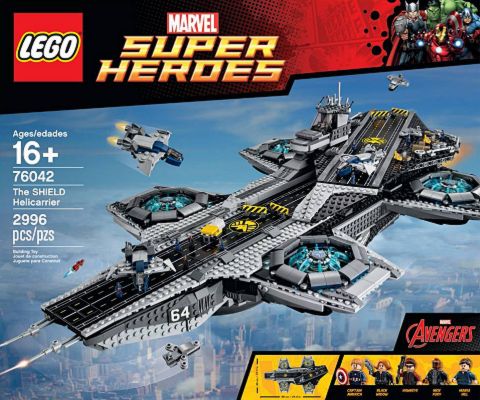 #76042 LEGO SHIELD Helicarrier