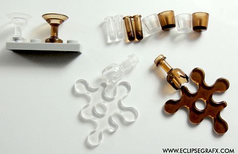 Custom LEGO Bottles by EclipseGRAFX Accessories