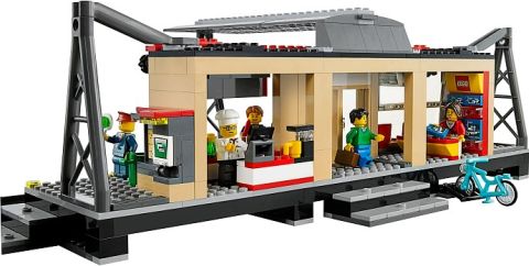 #60050 LEGO City Train Station Back