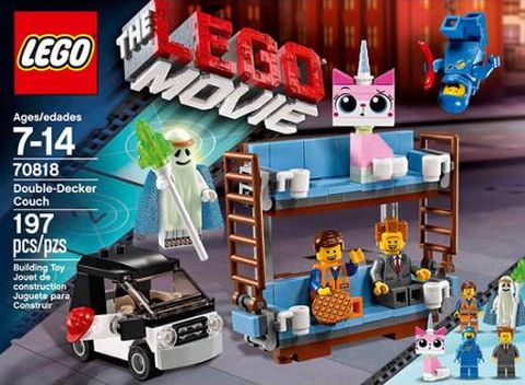 #70818 LEGO Movie Double Decker Couch Versions