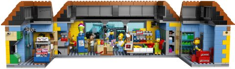 #71016 LEGO Kwik-E-Mart Inside Details