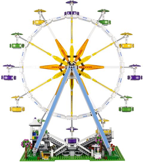 #10247 LEGO Creator Ferris Wheel Back View