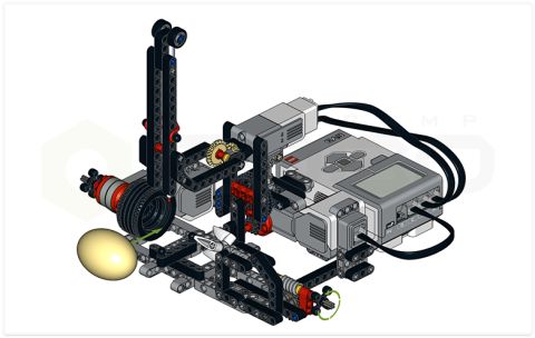 LEGO Mindstorms Easter Egg Decorator Instructions