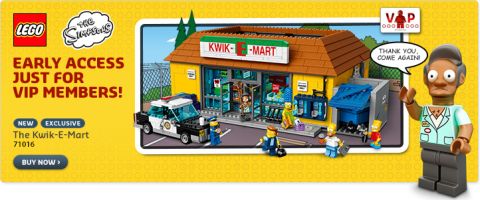LEGO Simpsons Kwik-E-Mart VIP Release