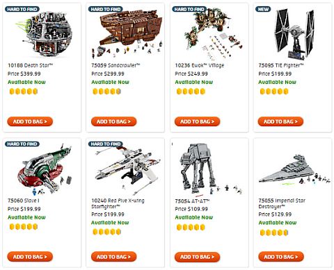 Shop LEGO Star Wars