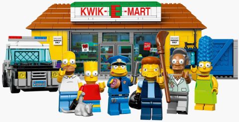 #71016 LEGO Simpsons Kwik-E-Mart Minifigs