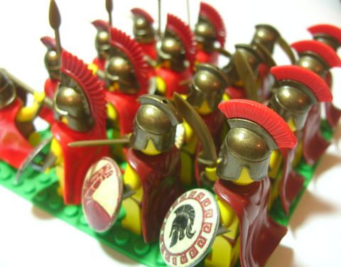 Custom LEGO Spartans