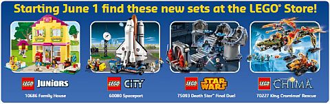 LEGO June Store Calendar New Sets