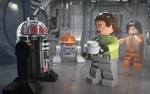 LEGO Star Wars Clear Dome R2