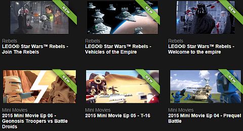 LEGO Star Wars Mini Movies