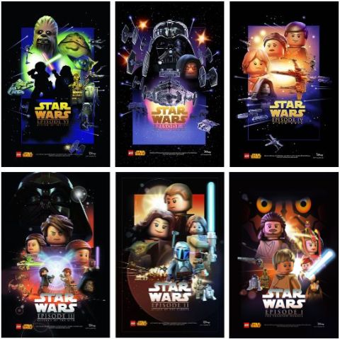 LEGO Star Wars Posters 2015