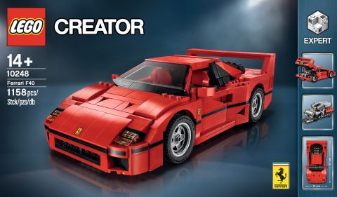 #10248 LEGO Ferrari F40 Press Release
